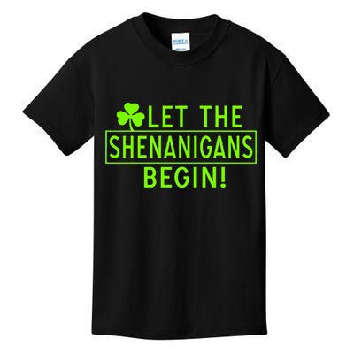 Saint Patrick Day Shenanigans For Irish Kids T-Shirt