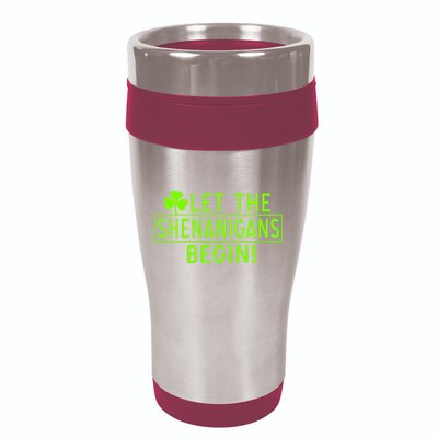 Saint Patrick Day Shenanigans For Irish 16oz Travel Tumbler