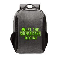 Saint Patrick Day Shenanigans For Irish Vector Backpack