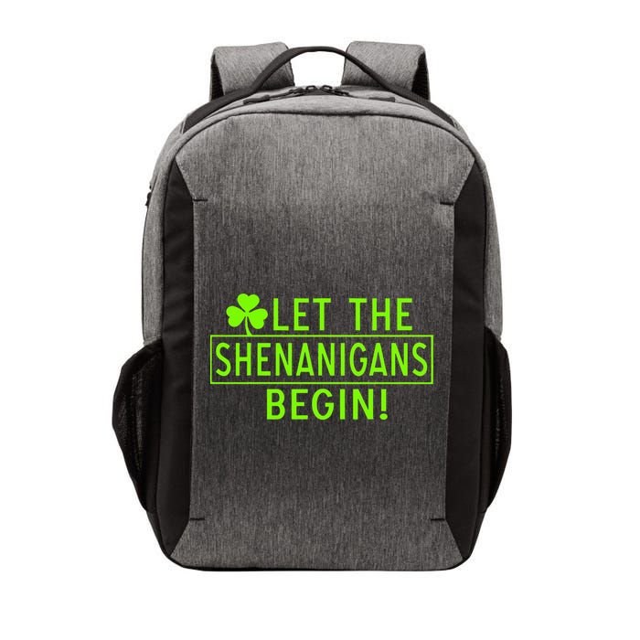 Saint Patrick Day Shenanigans For Irish Vector Backpack