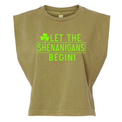 Saint Patrick Day Shenanigans For Irish Garment-Dyed Women's Muscle Tee