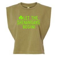 Saint Patrick Day Shenanigans For Irish Garment-Dyed Women's Muscle Tee