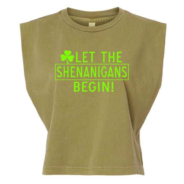 Saint Patrick Day Shenanigans For Irish Garment-Dyed Women's Muscle Tee