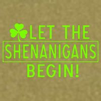 Saint Patrick Day Shenanigans For Irish Garment-Dyed Women's Muscle Tee