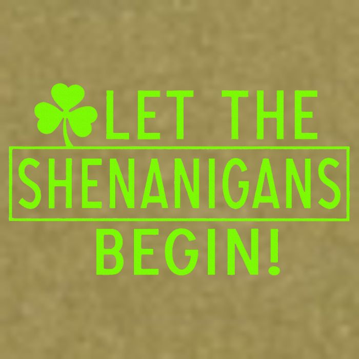 Saint Patrick Day Shenanigans For Irish Garment-Dyed Women's Muscle Tee