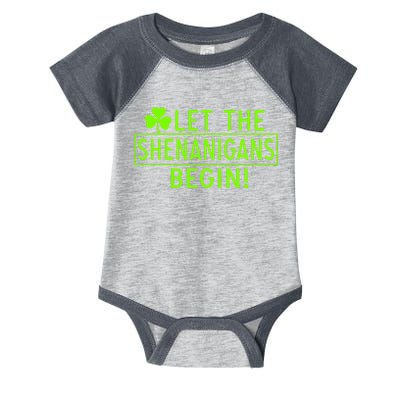 Saint Patrick Day Shenanigans For Irish Infant Baby Jersey Bodysuit