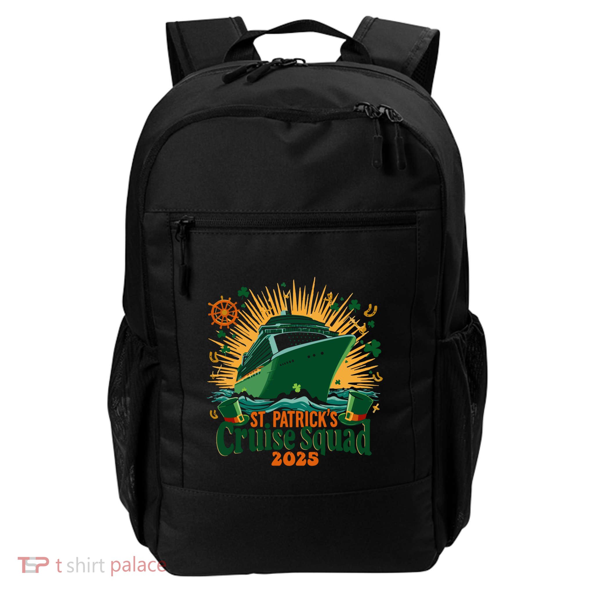 St PatrickS Day Cruise Squad 2025 Family Matching Cute Gift Backpack