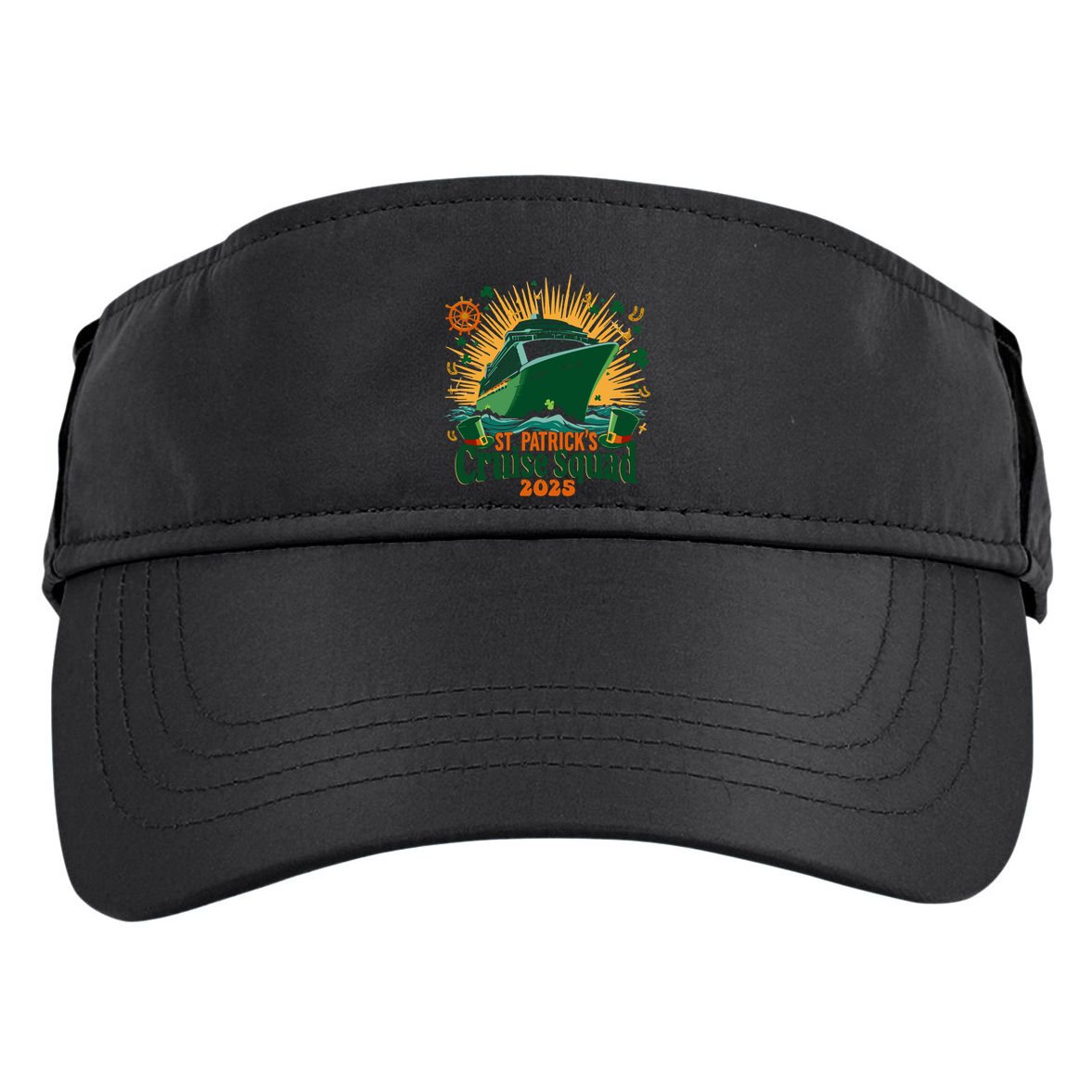 St PatrickS Day Cruise Squad 2025 Family Matching Cute Gift Adult Drive Performance Visor