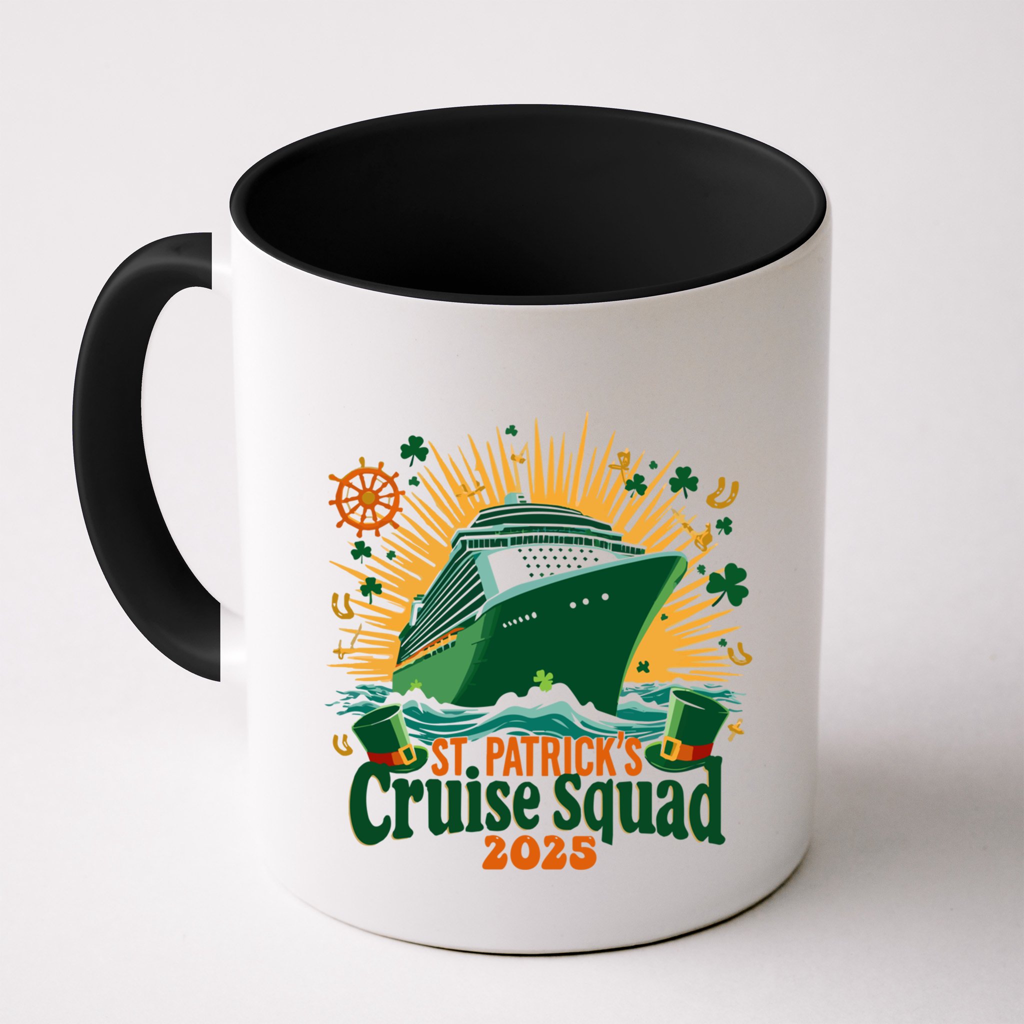 St PatrickS Day Cruise Squad 2025 Family Matching Cute Gift Mug