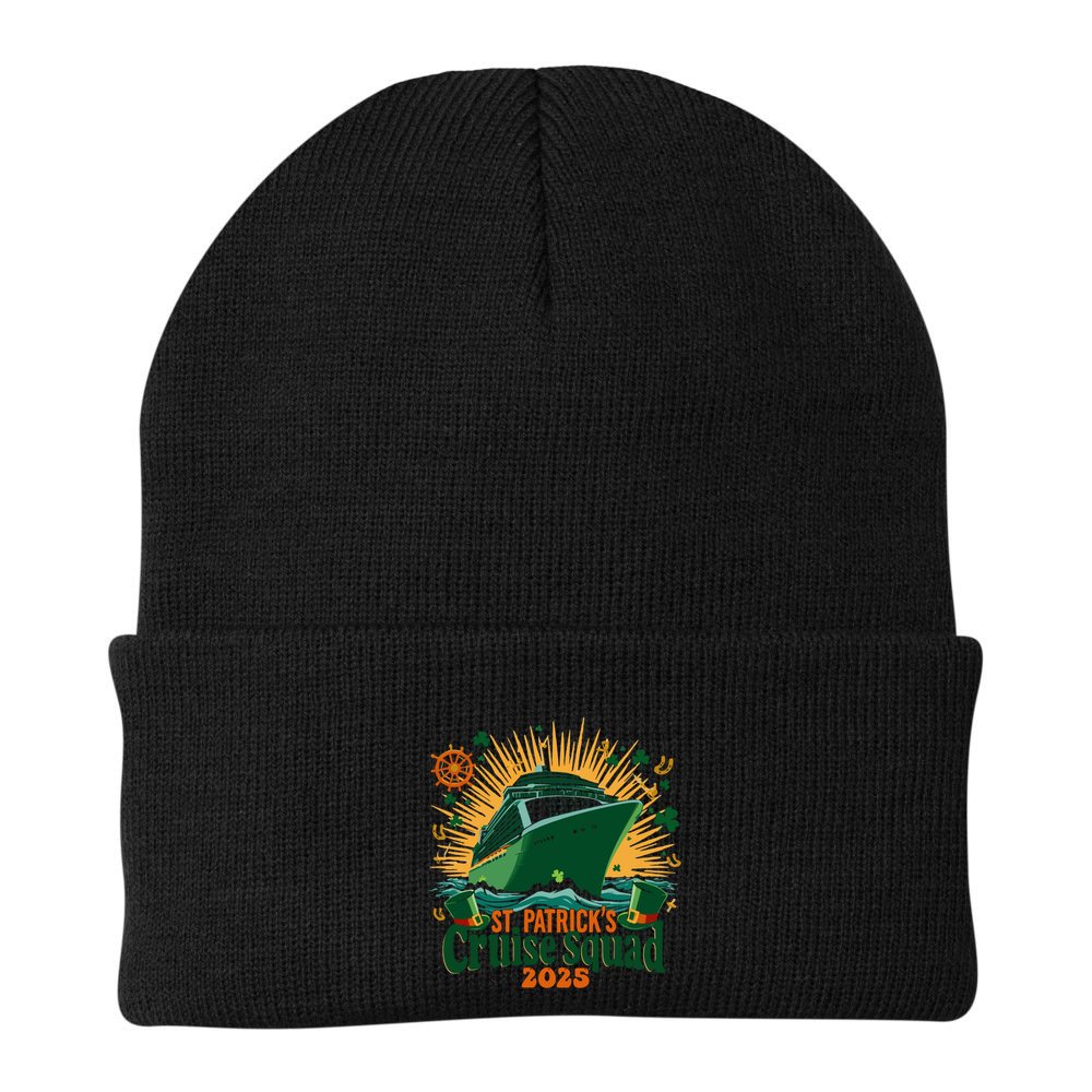 St PatrickS Day Cruise Squad 2025 Family Matching Cute Gift Beanie