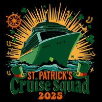 St PatrickS Day Cruise Squad 2025 Family Matching Cute Gift Flat Bill Trucker Hat
