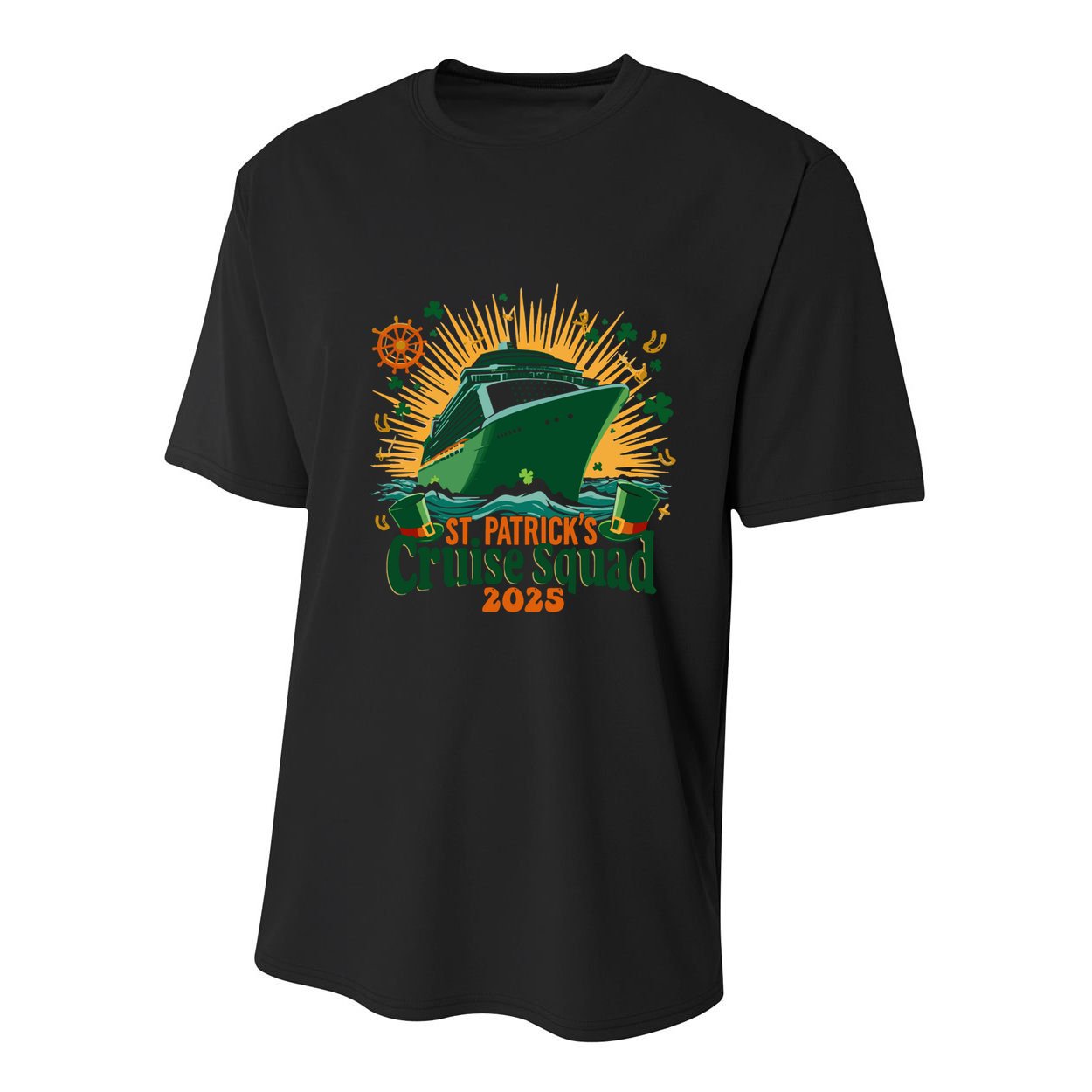St PatrickS Day Cruise Squad 2025 Family Matching Cute Gift Youth Performance Sprint T-Shirt