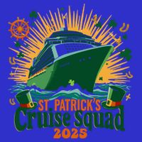 St PatrickS Day Cruise Squad 2025 Family Matching Cute Gift 16 in Basic Backpack