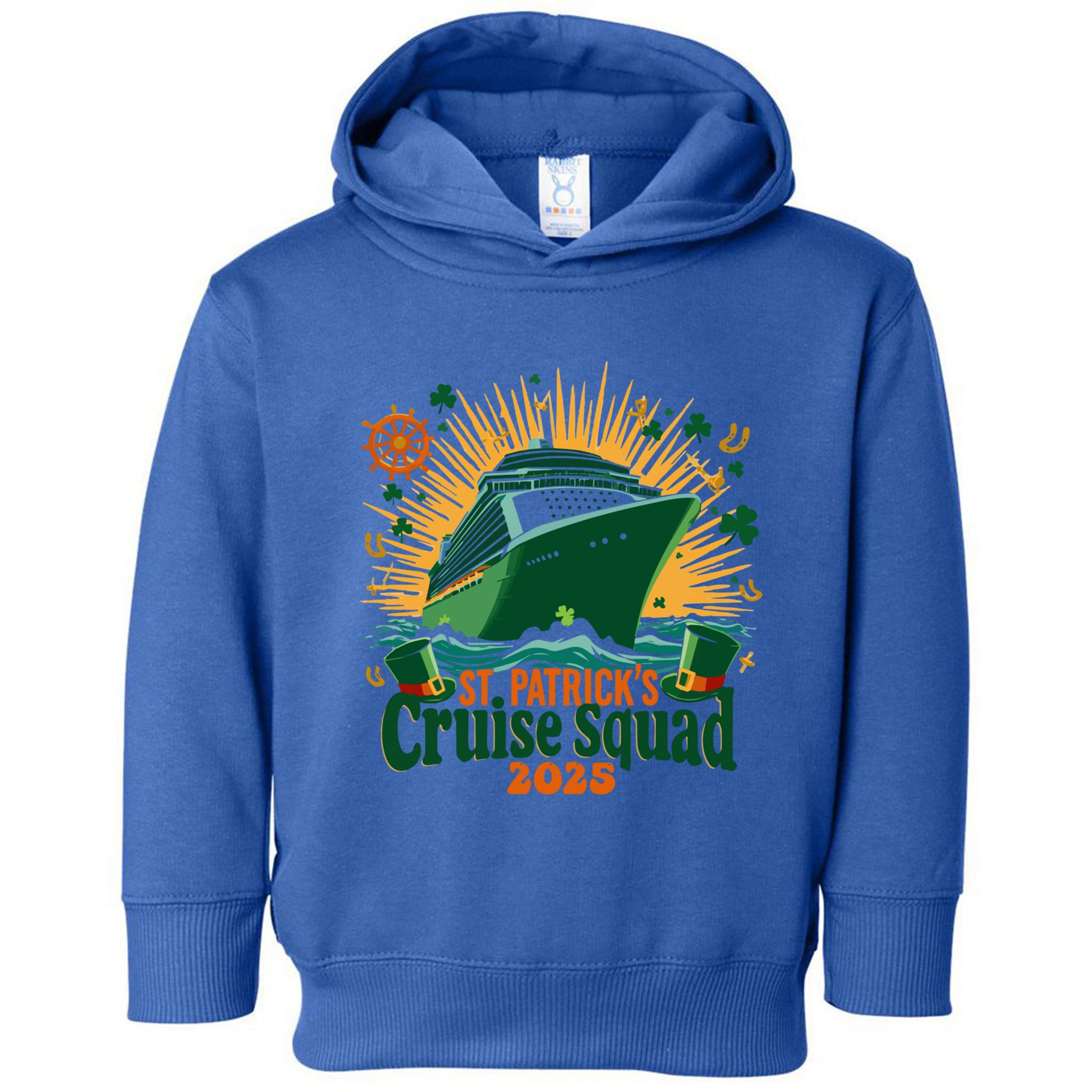St PatrickS Day Cruise Squad 2025 Family Matching Cute Gift Toddler Hoodie