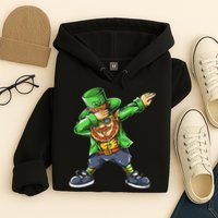 St Patricks Day Dabbing Leprechaun Dab Hoodie