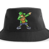 St Patricks Day Dabbing Leprechaun Dab Sustainable Bucket Hat