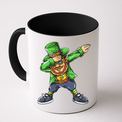 St Patricks Day Dabbing Leprechaun Dab Mug