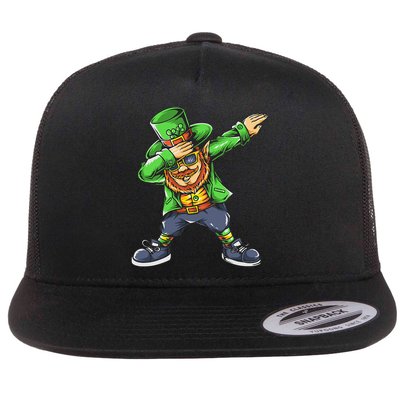 St Patricks Day Dabbing Leprechaun Dab Flatbill Hat