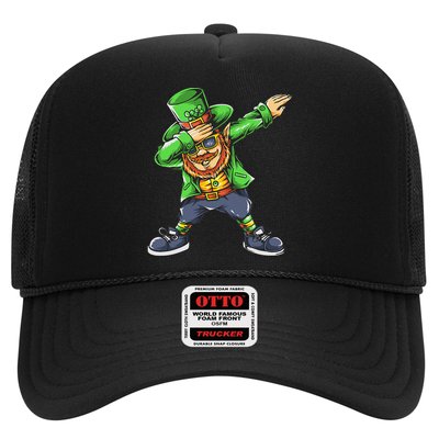 St Patricks Day Dabbing Leprechaun Dab Trucker Hat