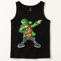 St Patricks Day Dabbing Leprechaun Dab Tank Top