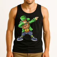 St Patricks Day Dabbing Leprechaun Dab Tank Top