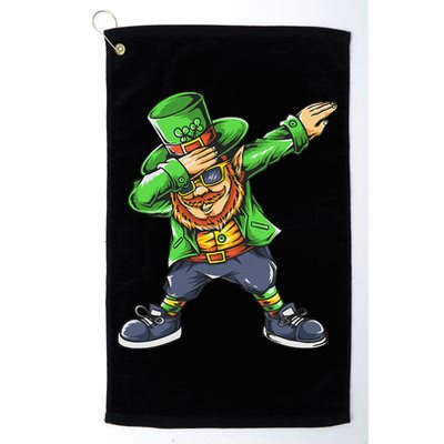 St Patricks Day Dabbing Leprechaun Dab Golf Towel