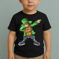 St Patricks Day Dabbing Leprechaun Dab Toddler T-Shirt
