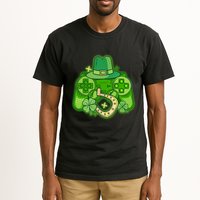 St Patricks Day Lucky Video Game Controller Tall T-Shirt