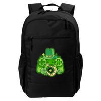 St Patricks Day Lucky Video Game Controller Backpack