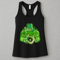 St Patricks Day Lucky Video Game Controller Womens Tank Top