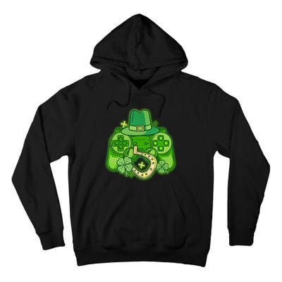 St Patricks Day Lucky Video Game Controller Tall Hoodie