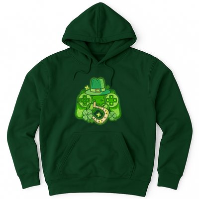 St Patricks Day Lucky Video Game Controller Hoodie