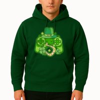 St Patricks Day Lucky Video Game Controller Hoodie