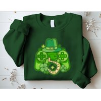 St Patricks Day Lucky Video Game Controller Sweatshirt