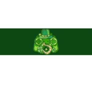 St Patricks Day Lucky Video Game Controller Bumper Sticker