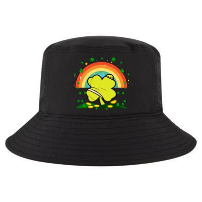 Saint Patricks Day Shenanigans Rainbow Tennis Ball Shamrock Gift Cool Comfort Performance Bucket Hat