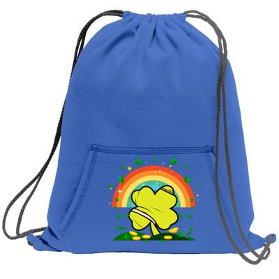 Saint Patricks Day Shenanigans Rainbow Tennis Ball Shamrock Gift Sweatshirt Cinch Pack Bag