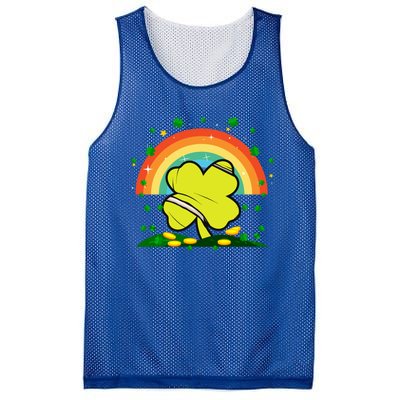 Saint Patricks Day Shenanigans Rainbow Tennis Ball Shamrock Gift Mesh Reversible Basketball Jersey Tank