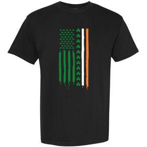 St Patricks Day Usa Flag Funny Gift Garment-Dyed Heavyweight T-Shirt