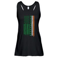 St Patricks Day Usa Flag Funny Gift Ladies Essential Flowy Tank