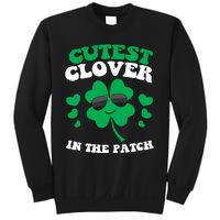 St Patricks Day Cutest Clover In The Patch Sweatshirt