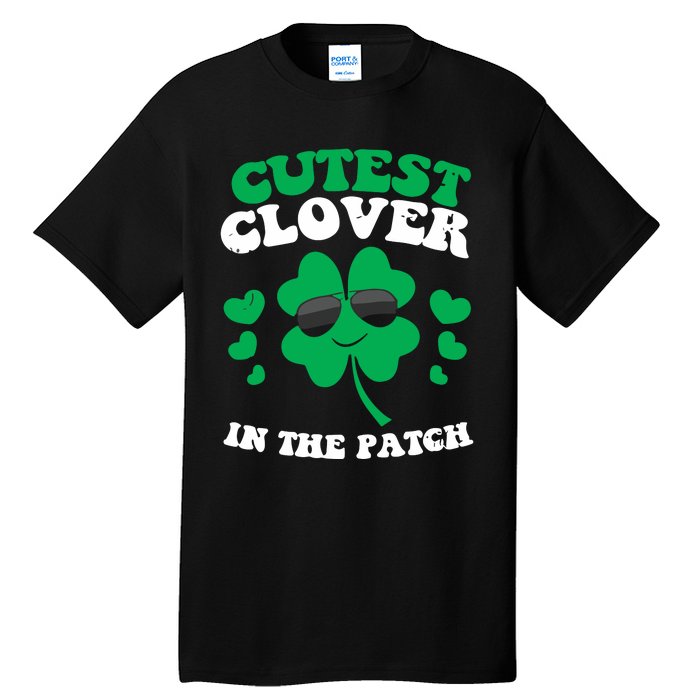 St Patricks Day Cutest Clover In The Patch Tall T-Shirt