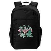 St Patrick's Day Flamingo Backpack