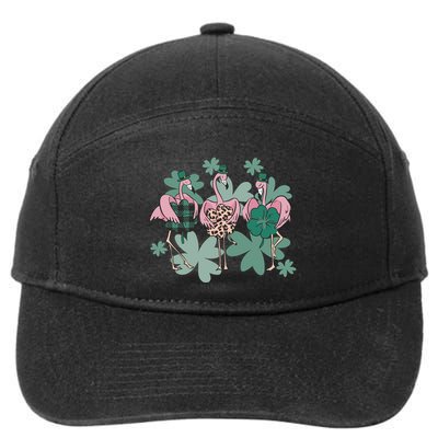St Patrick's Day Flamingo 7-Panel Snapback Hat