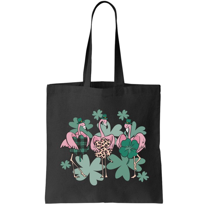 St Patrick's Day Flamingo Bag