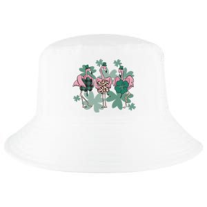 St Patrick's Day Flamingo Cool Comfort Performance Bucket Hat