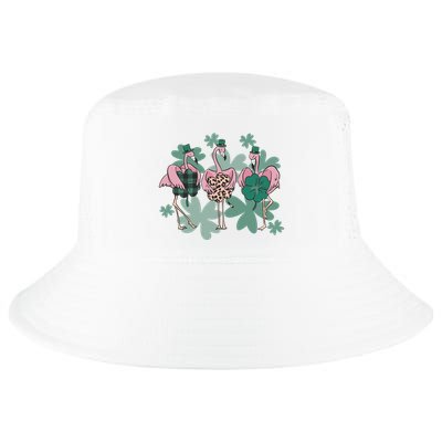 St Patrick's Day Flamingo Cool Comfort Performance Bucket Hat