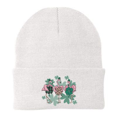 St Patrick's Day Flamingo Beanie
