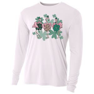 St Patrick's Day Flamingo Cooling Performance Long Sleeve Crew