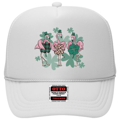 St Patrick's Day Flamingo Trucker Hat
